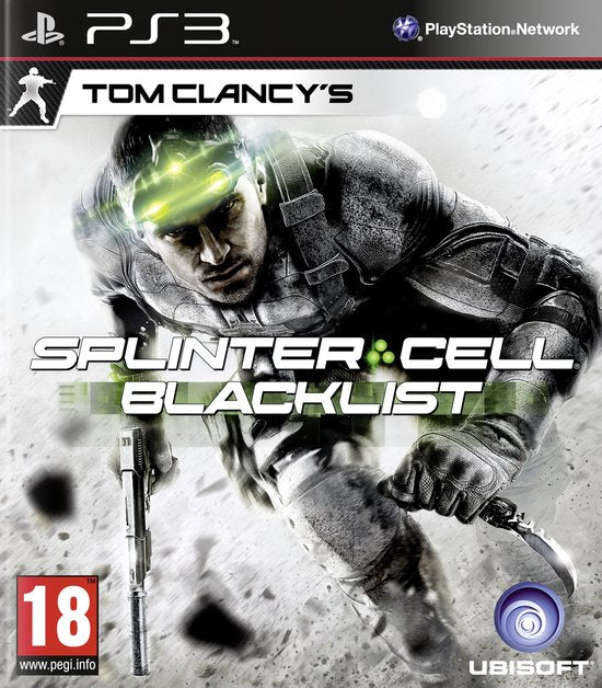 Splinter Cell Blacklist PS3 cover