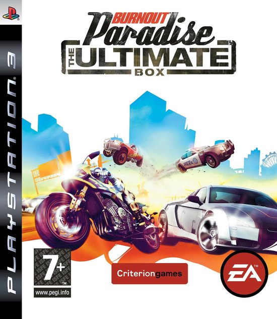 Burnout Paradise The Ultimate Box PS3 cover