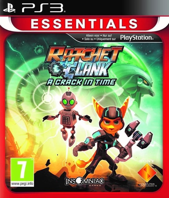 Ratchet and Clank A Crack in Time PS3 cover